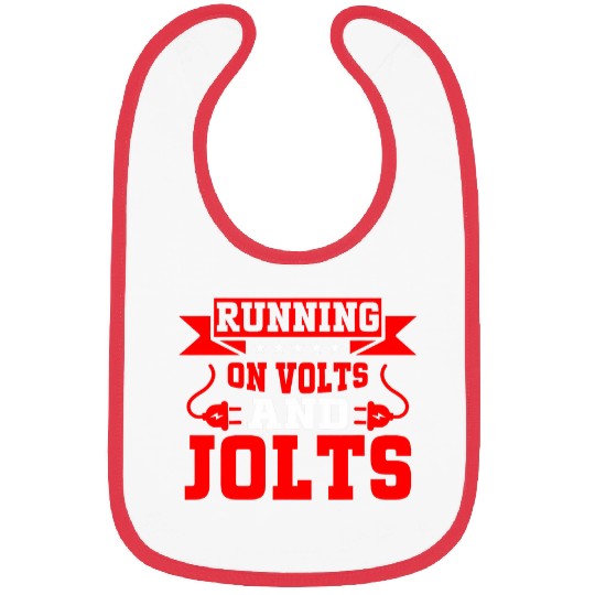 Running on Volts and Jolts Electrician Bibs