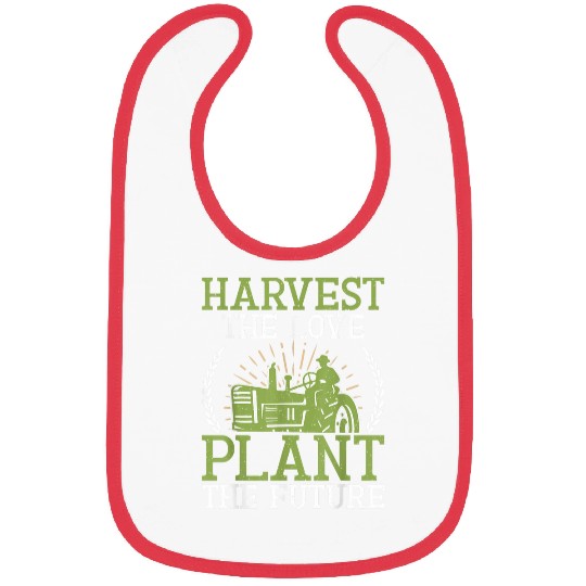 Harvest the Love Plant the Future Farm Bibs
