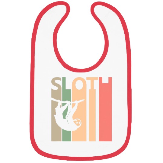 Sloth Lazy Bibs