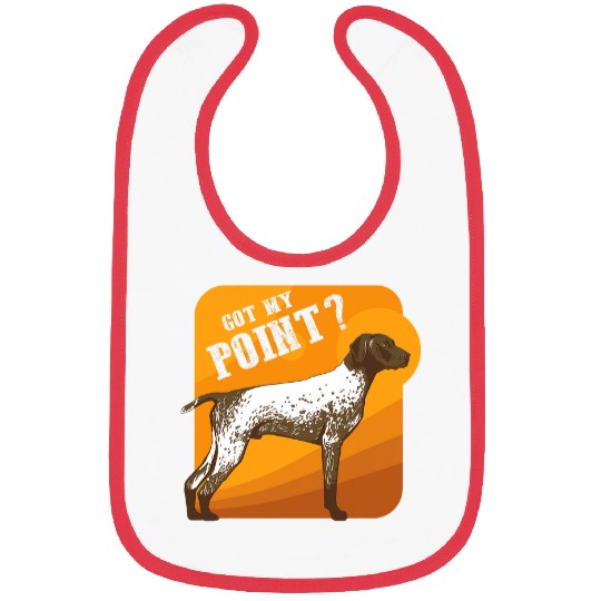 German Shorthaired Pointer Got my Point 1 Bibs