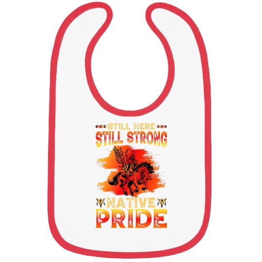 Native American Pride vintages Cherokee Indian Men Bibs