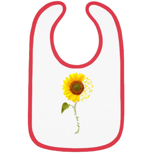 Weimaraner Sunflower Bibs