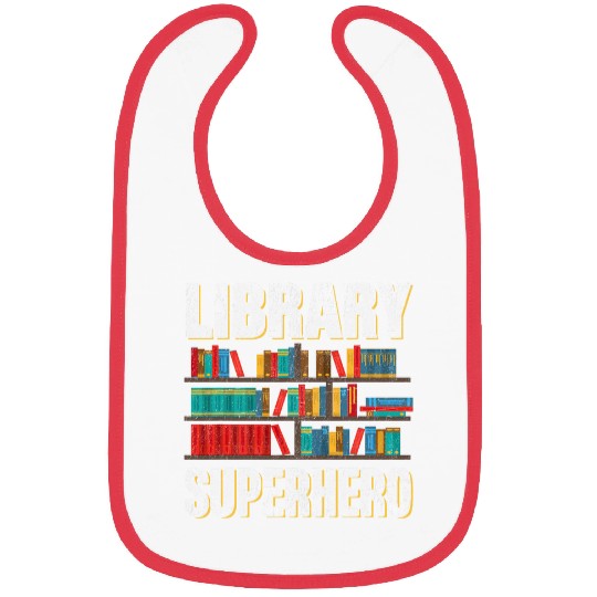 Library Superhero I Librarian Bibs