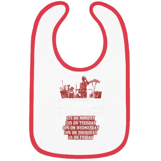 School Custodian Janitor Custodian Always Give 100 12 On Bibs