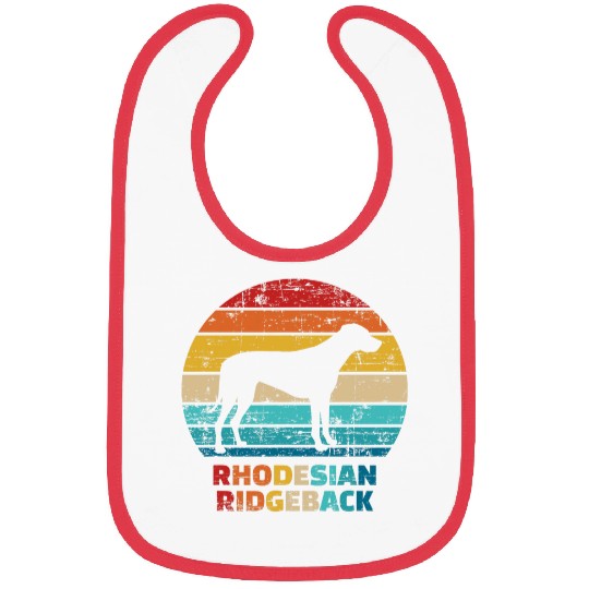 Rhodesian Ridgeback vintage Bibs