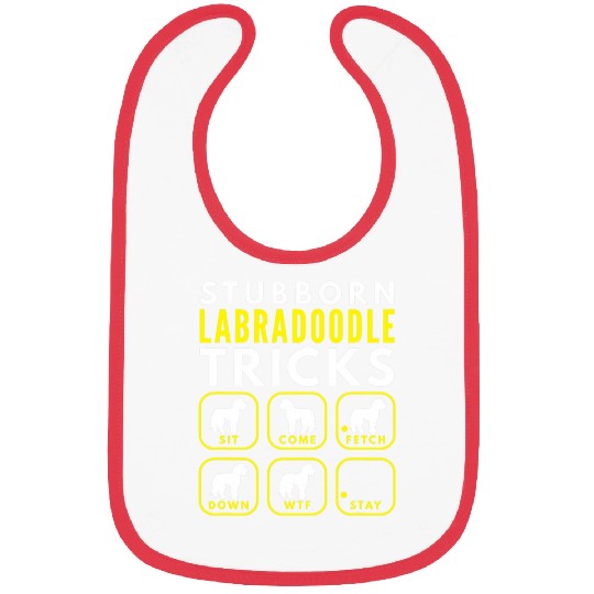 Stubborn Labradoodle Tricks Dog Training 1 Bibs