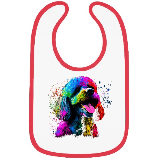 Poodle Designer Bibs