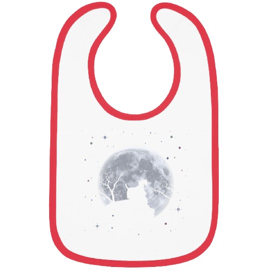Dog Scottish Terrier Moon Scottie Dog Bibs