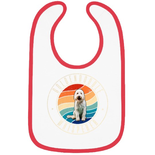 Dog Goldendoodle Whisperer T-Shirt Bibs