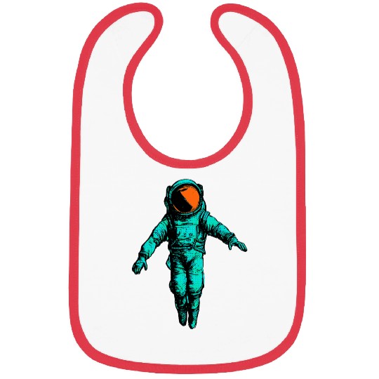Lonely Astronaut Bibs