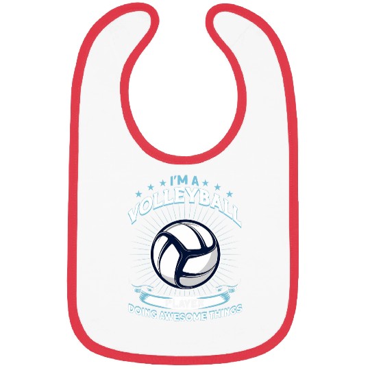 Im A Volleyball Player Doing Awesome Things Training Bibs