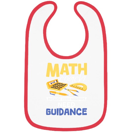 Math Coachs Algebra Math Teacher Bibs