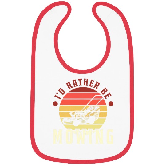 Lawn Mowing Humor Landscaper Janitor Bibs