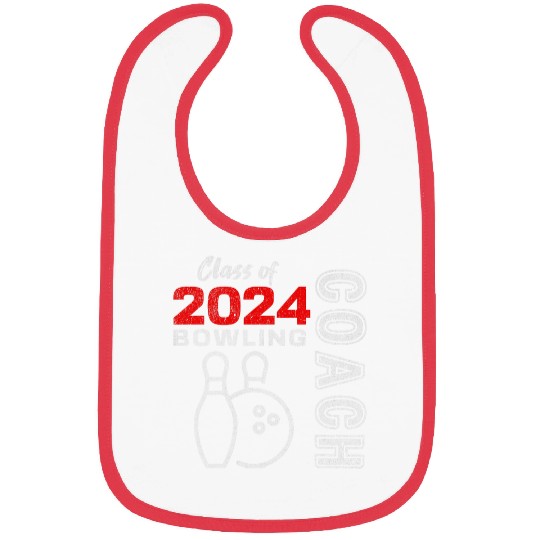Matching Bowling Coachs Class of 2024 Graduation 2024 Bibs