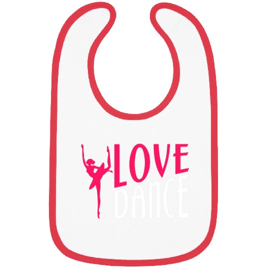 Love Dance Dancing Moves Choreo Ballet Bibs