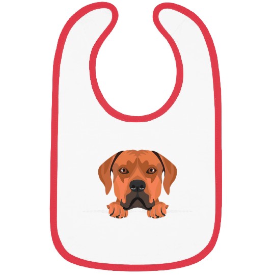 Smiling Rhodesian Ridgeback 1 Bibs