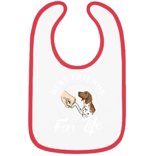 GSP bests Friends German Shorthaired Pointer Dog Lover Bibs