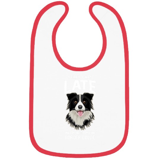 Im with my Border Collie Border Collie Bibs
