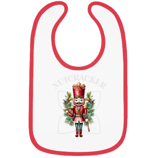 Nutcracker Ballet Dance Merry Christmas Joy 1 Bibs