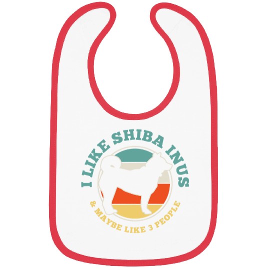Dog Shiba Inu Funny Gift Bibs