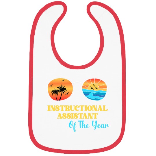Instructional Assistant Teacher Aide Instructional Coachs 2 Bibs
