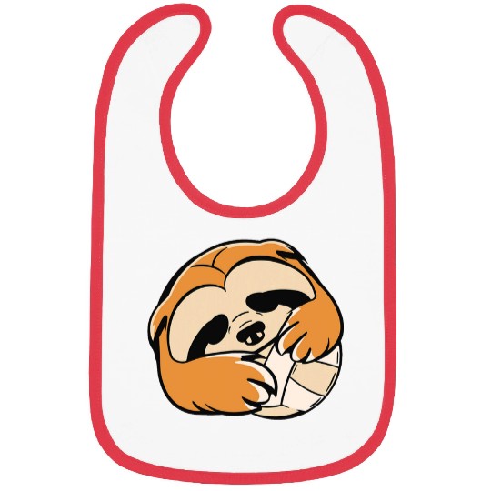 Volleyball Vball Beach Volleyball Sloth Bibs