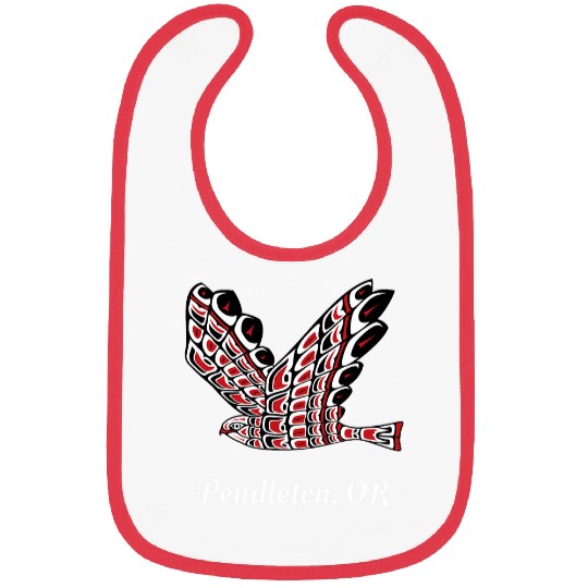 Pendleton OR Red Tail Hawk Native American Bird Watching Bibs