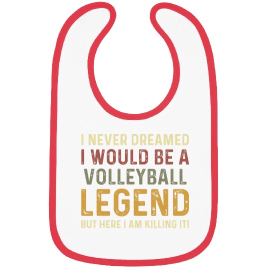 vintages Volleyball Legend Volleyball Coach Bibs