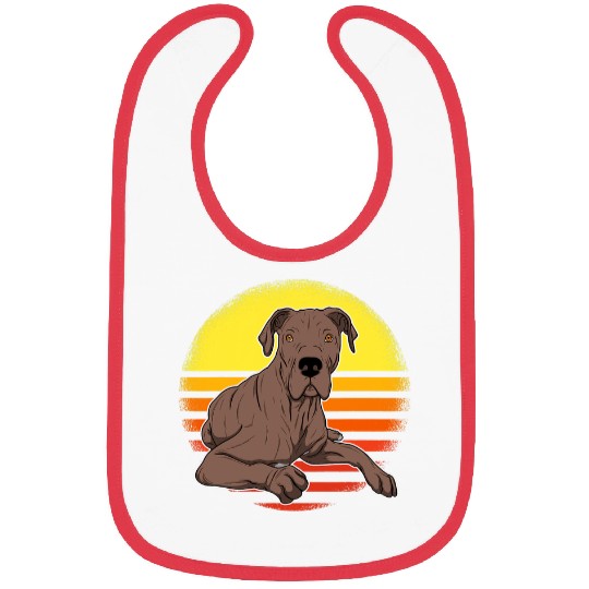 Dog Great Dane German Mastiff Great Dane Sunset 29 5 Bibs