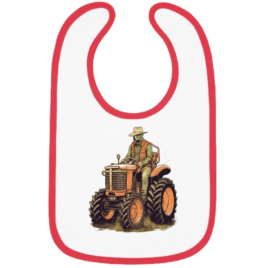Small Tractor Farm Lifestyle Farmer Bibs