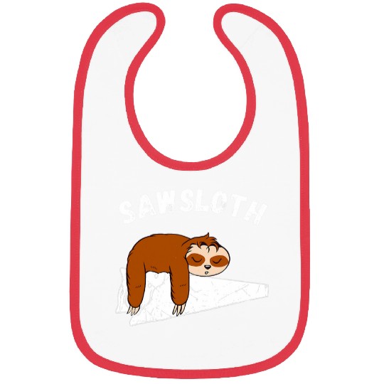 Sloth Saw Carpenter Wood Working Carpentry Woodworker Bibs