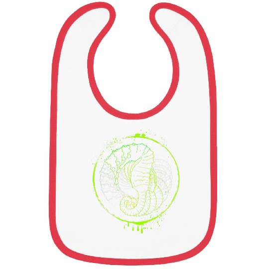 Seahorse Aquarium Sea Creature Bibs