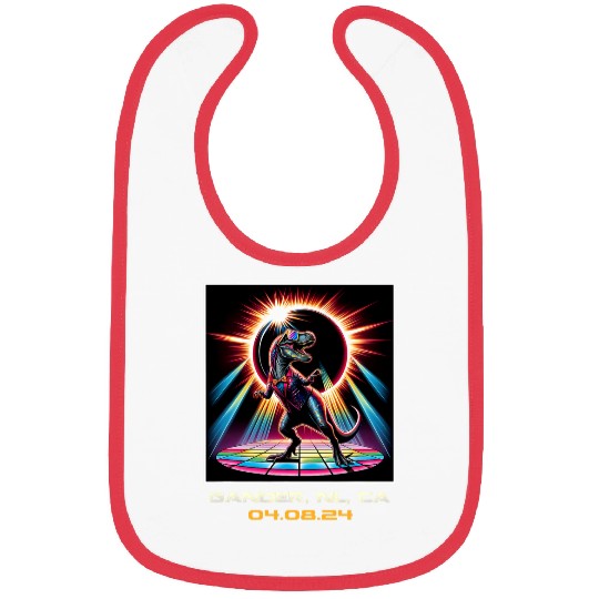 TRexs Total Solar Eclipse Gander Newfoundland Canada Bibs