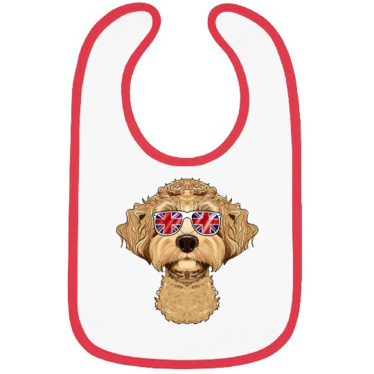 Labaradoodle UK Sunglasses I English Flag I Union Jack Bibs