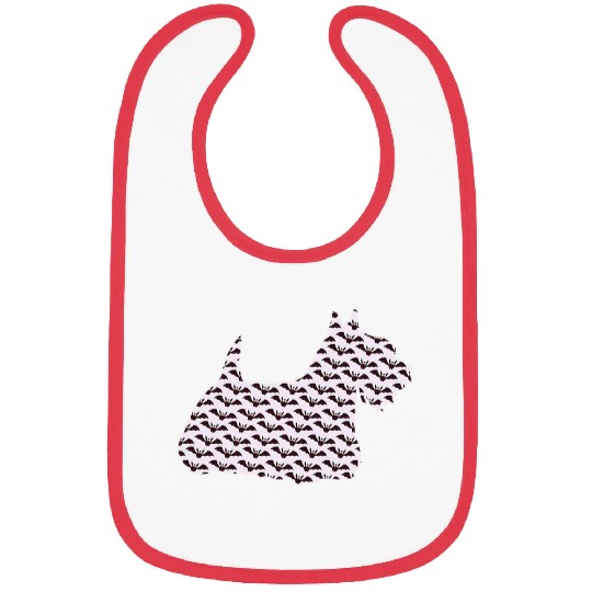 Dog Scottish Terrier Scottie Dog T Tee Bibs