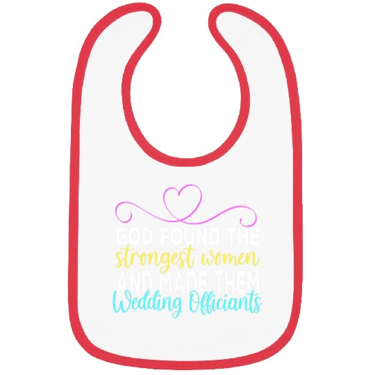 Wedding Officiant Ordained Minister 214 Bibs