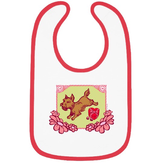 The Wizard Of Oz Toto Frame Bibs