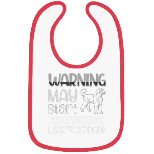 Warning May Start Talking About Labradoodle Dog Bibs