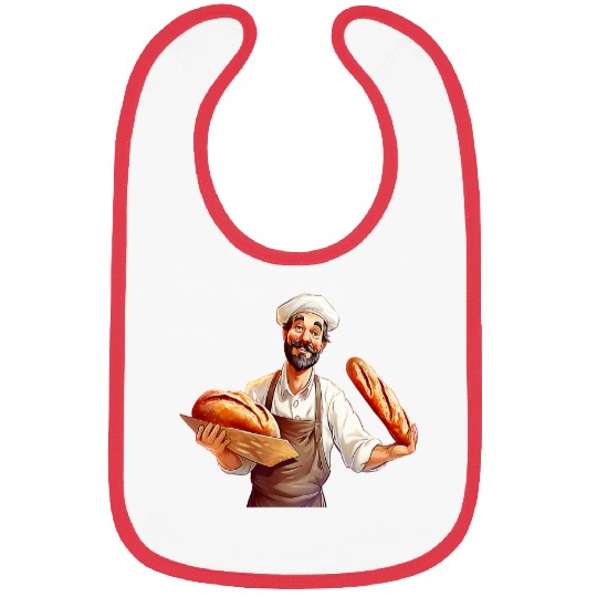 World Bread Day Breads Bucket Artisan Baker Bibs