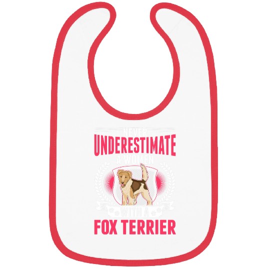 Wirehaired Fox Terrier Women Fox Terrier Bibs