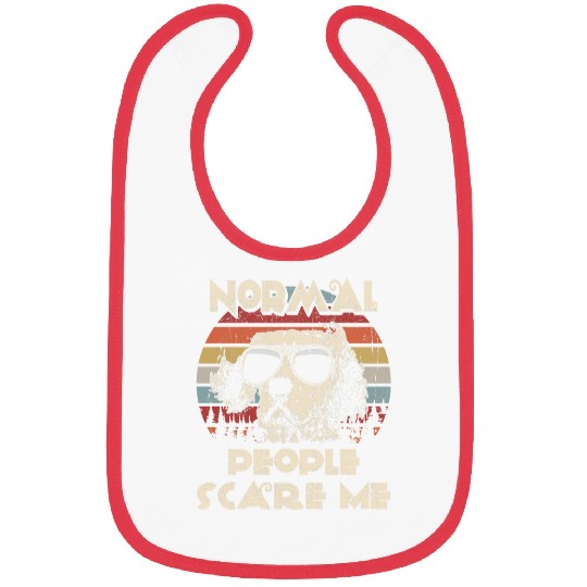 Normal People Scare Me not My English Setter Bibs