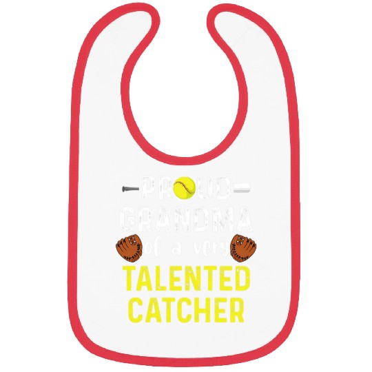 Womens Softball Quote for your Softball Grandma Bibs