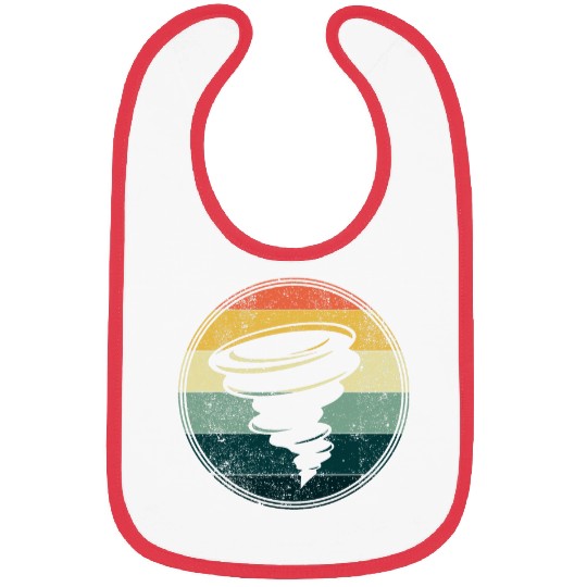 Retro Storm Chasing Meteorologist Bibs