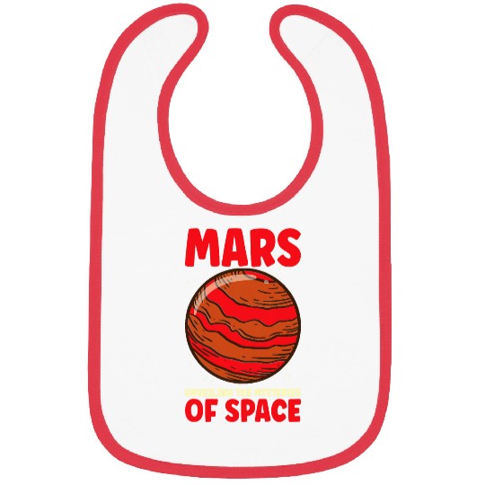 Mars Explore Astronaut Astronomy Solar System Outer Space 23 Bibs