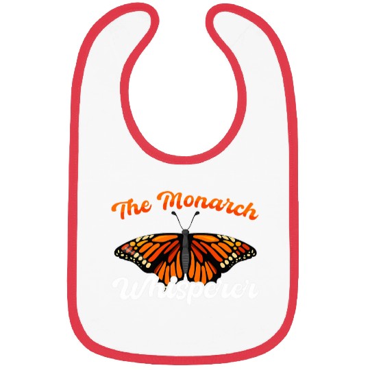 Monarch Butterfly The Monarch Whisperer Insect Entomologist Bibs