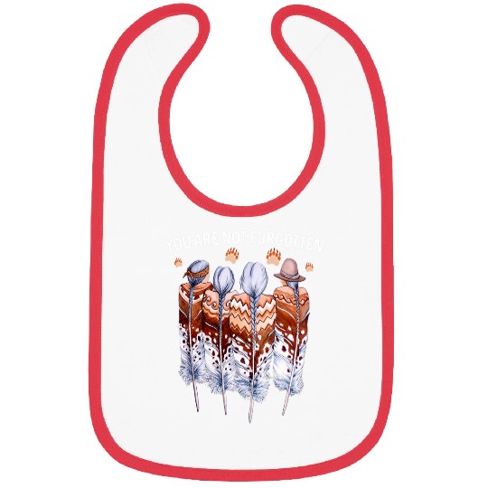 You Are Not Forgotten Native American Bibs