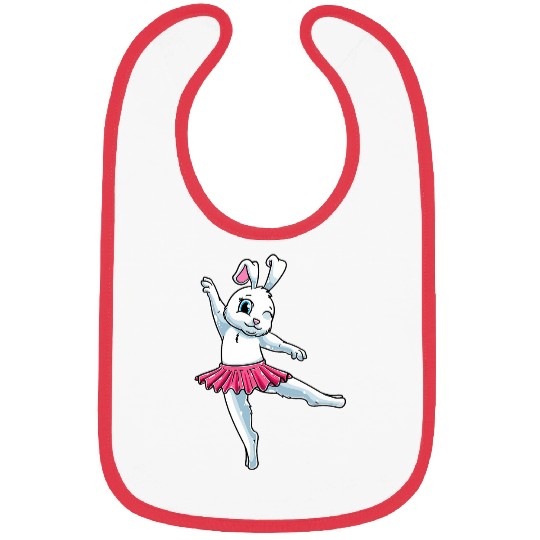 Rabbit Ballet Dance Ballerina Bunny Dancing Danseuse Bibs