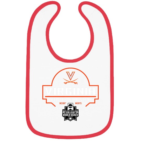Virginia Cavaliers College World Series Baseball Navy Bibs