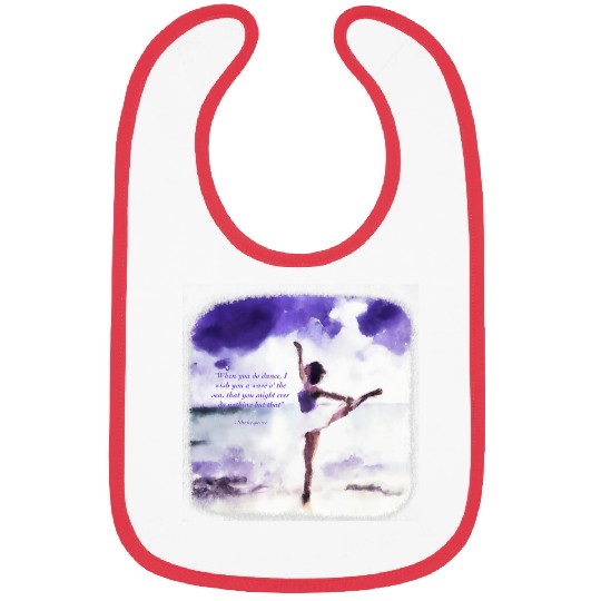 When You Do Dance Shakespeare Ballet Bibs