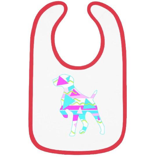 Womens German Shorthair Pointer GSP MOM Mother Retro Bibs